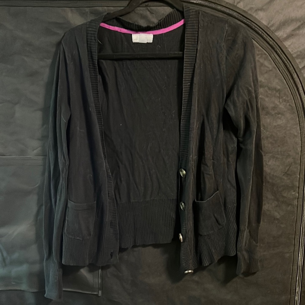 Black Cardigan